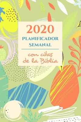 2020 Planificador Semanal Y Organizador Con Citas De La Biblia Agenda