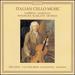 Italian Cello Music
