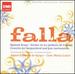 Falla: Spanish Songs; Moches en los jardines de Espa�a; Concerto for Harpsichord and Five Instruments