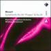 Mozart: Symphonies Nos. 38 "Prague" & 39