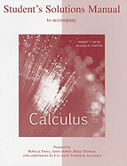 Student's Solutions Manual to Accompany Calculus