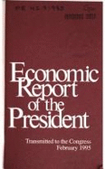 Economic Report of the President, 1995