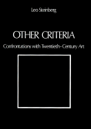 Other Criteria: Confrontations with Twentieth-Century Art