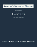 Student's Solutions Manual to Accompany Calculus
