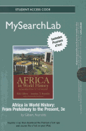 Mysearchlab with Pearson Etext -- Standalone Access Card -- For Africa in World History