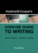 Axelrod and Cooper's Concise Guide to Writing