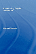 Introducing English Semantics