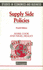 Studies in Economics and Business: Supply Side Policies