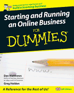 Starting and Running an Online Business for Dummies