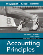 Accounting Principles: Working Papers, Chapters 1-13 v. 1