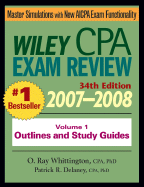 Wiley CPA Examination Review, Volume 1: Outlines and Study Guides