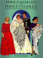 Princess Diana and Prince Charles Fashion Paper Dolls in Full Color