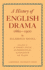 A history of English drama, 1660-1900.