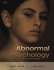 Abnormal Psychology: An Integrative Approach