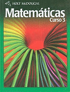 Holt McDougal Matematicas, Curso 3