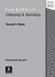 Longman Exam Skills: First Certificate Listening and Speaking: Teacher's Book