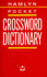 The Hamlyn pocket crossword dictionary
