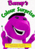 Barney's colour surprise