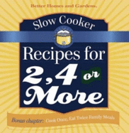 Slow Cooker Recipes for 2, 4 or More