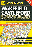 AA Street by Street Wakefield, Castleford