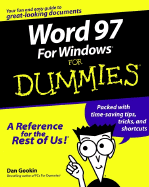 Word 97 Windows for Dummies