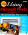 Using Microsoft Works for Windows 95