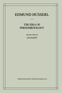 Idea of Phenomenology