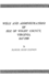 Wills and Administrations of Isle of Wight County, Virginia,: 1647-1800