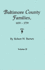 Baltimore County Families, 1659-1759. Volume II