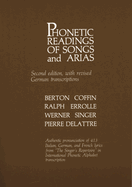 Phonetic Readings of Songs and Arias