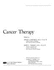Cancer Therapy