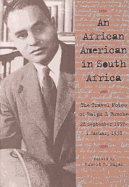 African American in South Africa: Travel Notes of Ralph J. Bunche