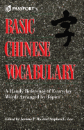 A Basic Chinese Vocabulary