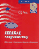 Federal Staff Directory: Summer 2007: The Executive Branch of the U.S. Government: White House, Departments, Agencies, Biographies