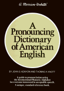 A Pronouncing Dictionary of American English