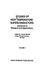 Studies of High Temperature: Superconductors Advances in Research and Applications; V.1