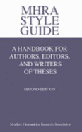Style Book: Notes for Authors, Editors and Writers of Dissertations