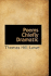 Poems Chiefly Dramatic