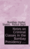 Notes on Criminal Classes in the Bombay Presidency ...