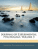 Journal of Experimental Psychology, Volume 5