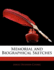 Memorial and Biographical Sketches