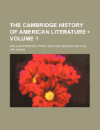 The Cambridge History of American Literature