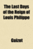 The Last Days of the Reign of Louis Philippe