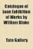 Catalogue of Loan Exhibition of Works by William Blake