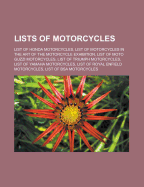 List Of Honda Motorcycles | RM. List Of Honda Motorcycles | RM.