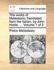 The Works of Metastasio; Translated from the Italian, by John Hoole. ... Volume 1 of 2