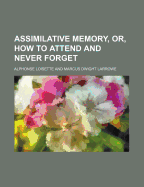 Assimilative memory, or, How to attend and never forget