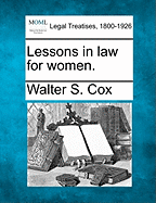 Lessons in Law for Women.