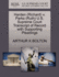 Harden (Richard) V. Parks (Ruth) U.S. Supreme Court Transcript of Record with Supporting Pleadings