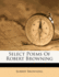 Select Poems of Robert Browning
